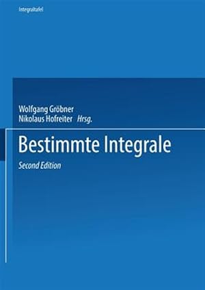 Seller image for Zweiter Teil Bestimmte Integrale -Language: german for sale by GreatBookPrices