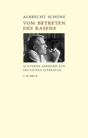 Image du vendeur pour Vom Betreten des Rasens: Siebzehn Reden ber Literatur mis en vente par Buchhandlung Loken-Books