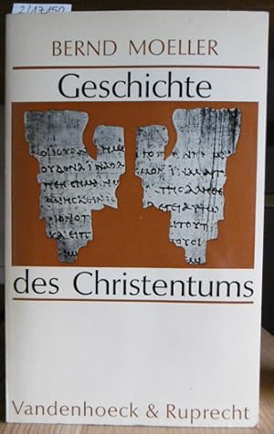 Immagine del venditore per Geschichte des Christentums in Grundzgen. venduto da Versandantiquariat Trffelschwein