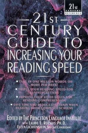 Imagen del vendedor de 21st Century Guide to Increasing Your Reading Speed a la venta por GreatBookPrices