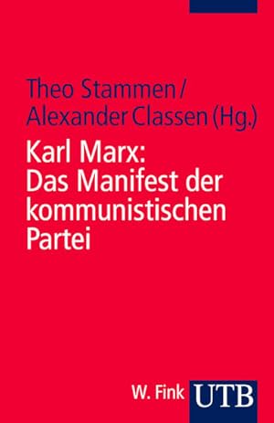 Seller image for Das Manifest der kommunistischen Partei Kommentierte Studienausgabe for sale by antiquariat rotschildt, Per Jendryschik