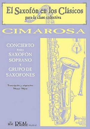 Bild des Verkufers fr Concierto par Saxofn Soprano y Grupo de SaxofonesSaxophone : Buch zum Verkauf von AHA-BUCH GmbH