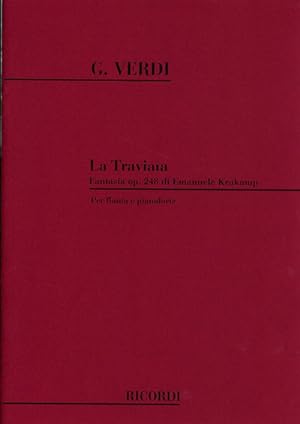 Bild des Verkufers fr La Traviata op.248 Fantasiaper flauto e pianoforte zum Verkauf von AHA-BUCH GmbH