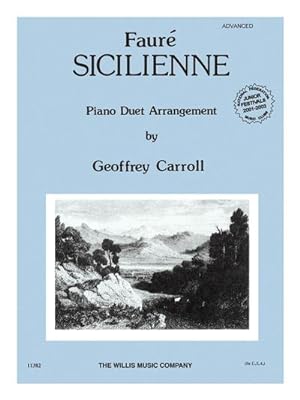 Seller image for Sicilienne op.78for piano duet for sale by Smartbuy