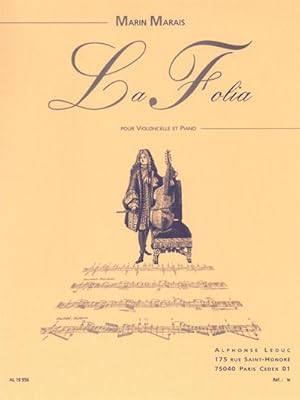 Bild des Verkufers fr La foliapour violoncelle et piano zum Verkauf von AHA-BUCH GmbH