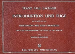Bild des Verkufers fr Introduktion und Fuge d-Mollop.62 fr Orgel zum Verkauf von AHA-BUCH GmbH