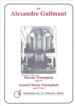 Bild des Verkufers fr Marche triomphale op.34 etGrand choeur triomphale op.47,2 : pour orgue zum Verkauf von AHA-BUCH GmbH