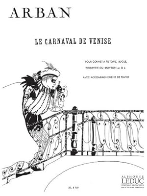 Bild des Verkufers fr X. CARNAVAL DE VENISEFANTAISIE ET VARIATIONS TROMPETTE OU CORNET/PIANO zum Verkauf von AHA-BUCH GmbH