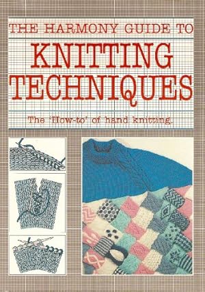 Immagine del venditore per Harmony" Guide to Knitting Techniques venduto da WeBuyBooks