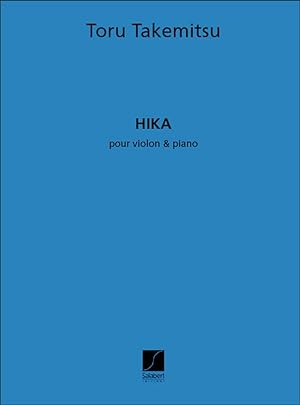Bild des Verkufers fr Hika pour violon et piano zum Verkauf von moluna
