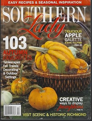 Seller image for SOUTHERN LADY MAGAZINE SEPTEMBER/OCTOBER 2010 for sale by Gibson's Books
