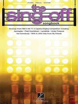 Bild des Verkufers fr The Sing-Off Songbook: 18 Songs from Nbc's Hit TV A Cappella Singing Competition zum Verkauf von AHA-BUCH GmbH