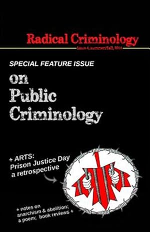 Image du vendeur pour Radical Criminology 4 mis en vente par GreatBookPrices