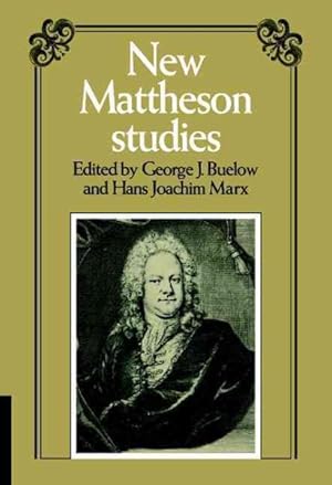 Seller image for New Mattheson Studies for sale by GreatBookPrices