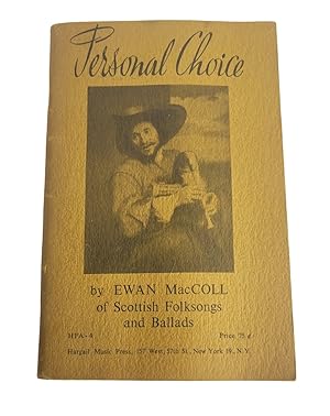 Seller image for Personal Choice Scottish Folksongs and Ballads for sale by Orphaned Artifacts LLC