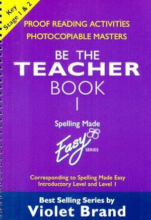 Imagen del vendedor de Proofreading Activities, Photocopiable Masters (Book 1) (Spelling Made Easy) a la venta por WeBuyBooks