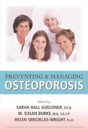 Image du vendeur pour Preventing & Managing Osteoporosis mis en vente par GreatBookPricesUK