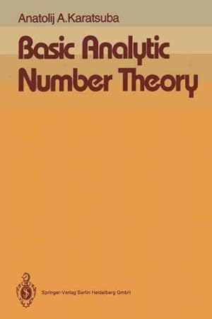 Seller image for Basic Analytic Number Theory for sale by GreatBookPrices