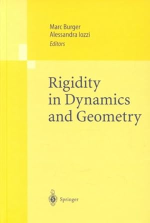 Immagine del venditore per Rigidity in Dynamics and Geometry : Contributions from the Programme Ergodic Theory, Geometric Rigidity and Number Theory, Isaac Newton Institute for the Mathematical Sciences, cambridge venduto da GreatBookPricesUK