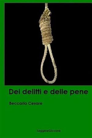 Image du vendeur pour Dei Delitti E Delle Pene -Language: italian mis en vente par GreatBookPrices