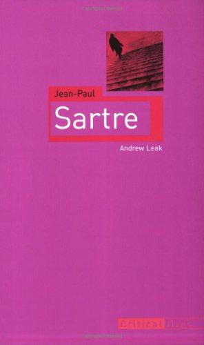 Bild des Verkufers fr Jean-Paul Sartre (Critical Lives) zum Verkauf von WeBuyBooks