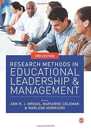 Bild des Verkufers fr Research Methods in Educational Leadership and Management zum Verkauf von WeBuyBooks