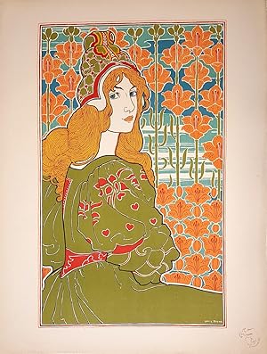 Seller image for JANE pour l'Estampe Moderne. Lithographie originale en couleurs. for sale by Librairie de l'Escurial