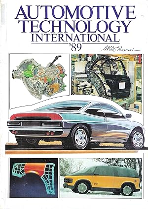 Automotive Industry Trends International '89