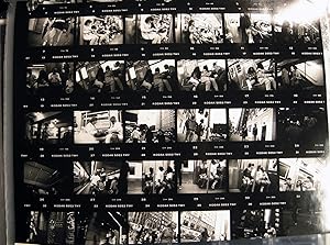 1991 -1992 Collection of 35mm Black & White Photo Negatives & Contact Sheets of New York Street L...