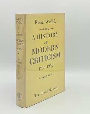 Seller image for A HISTORY OF MODERN CRITICISM 1750-1950 Volume Two The Romantic Age for sale by Rothwell & Dunworth (ABA, ILAB)