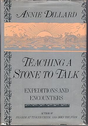 Seller image for TEACHING A STONE TO TALK. for sale by A Cappella Books, Inc.