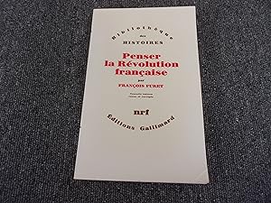 Bild des Verkufers fr PENSER LA REVOLUTION FRANCAISE zum Verkauf von occasion de lire