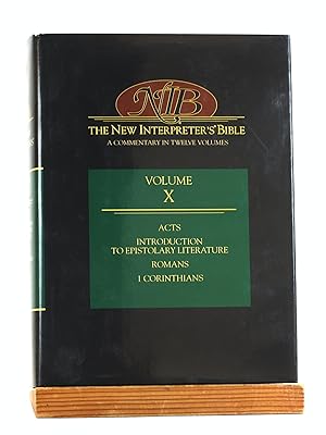 Immagine del venditore per The New Interpreter's Bible: Acts; Introduction to Epistolary Literature; Romans; 1 Corinthians: 10 venduto da Arches Bookhouse