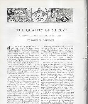 Image du vendeur pour The Quality Of Mercy: A Story Of The Indian Territory mis en vente par Legacy Books II