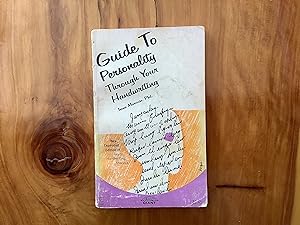 Image du vendeur pour Guide to Personality Through Handwriting mis en vente par Lifeways Books and Gifts