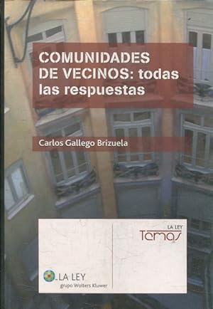 Image du vendeur pour COMUNIDADES DE VECINOS: TODAS LAS RESPUESTAS. mis en vente par Libros Ambig