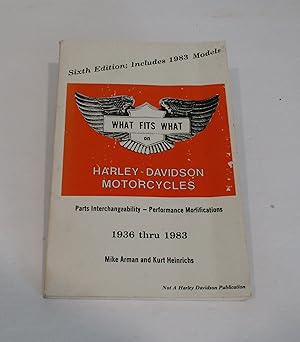 Bild des Verkufers fr What Fits What on Harley-Davidson Motorcycles: 1936-1983 zum Verkauf von Friends of the Redwood Libraries