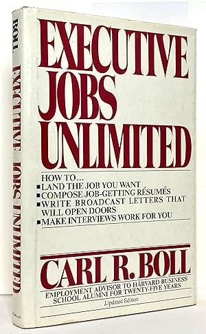 Seller image for Executive Jobs Unlimited for sale by Irolita Books