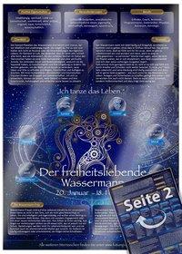 Seller image for Sternzeichen Wassermann - Die Horoskop- und Charakter-Karte fr Liebe, Partnerschaft, Beruf, Finanzen und Gesundheit for sale by moluna