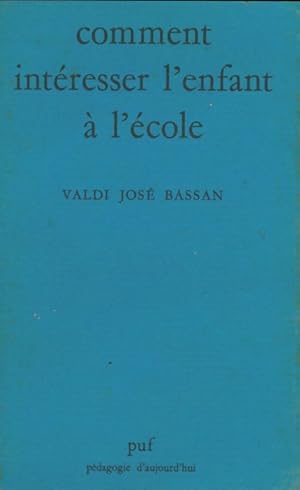 Comment int resser l'eefant   l' cole - Valdi Jos  Bassan