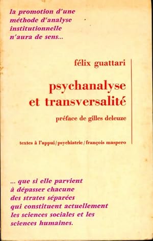 Psychanalyse et transversalit  - F lix Guattari