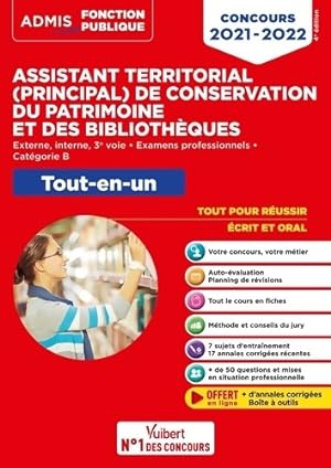 Concours Assistant territorial et Assistant principal de conservation du patrimoine et des biblio...