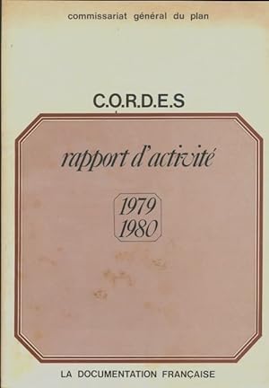 CORDES rapport d'activit? 1979-1980 - Collectif