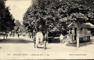 Ansichtskarte / Postkarte Aix les Bains Savoie, Avenue du Parc