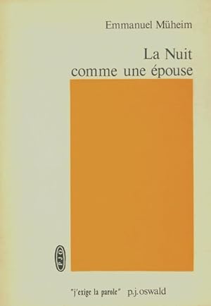 Image du vendeur pour La nuit comme une ?pouse - Emmanuel Muheim mis en vente par Book Hmisphres