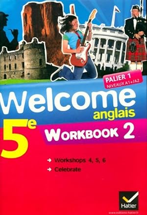 Welcome 5e workbook II livre du professeur avec exercices corrig?s - Collectif