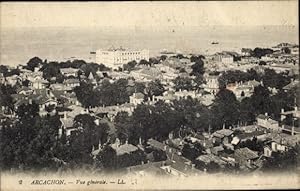 Ansichtskarte / Postkarte Arcachon Gironde, Gesamtansicht