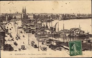 Ansichtskarte / Postkarte Bordeaux Gironde, Hafen Louis XVIII