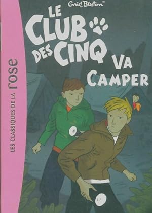 Bild des Verkufers fr Le club des cinq va camper - Enid Blyton zum Verkauf von Book Hmisphres