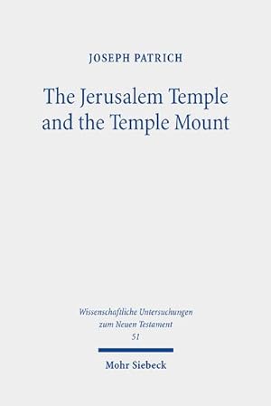 Image du vendeur pour The Jerusalem Temple and the Temple Mount mis en vente par Rheinberg-Buch Andreas Meier eK